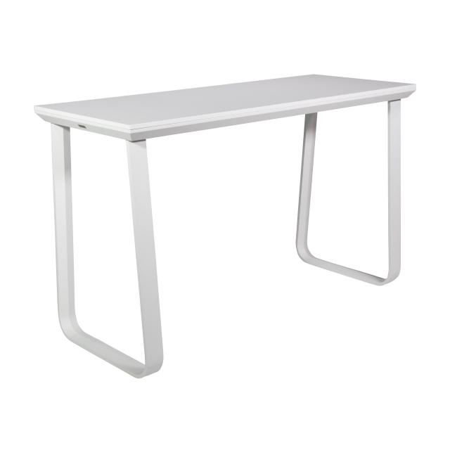 Hochtisch Salt white, 180x70cm - Eleganter Hochtisch für bis zu 6 Personen. 
Der Salt ist ein stilvoller, hoher Esstisch mit Aluminiumrahmen und abnehmbarer Tischplatte.